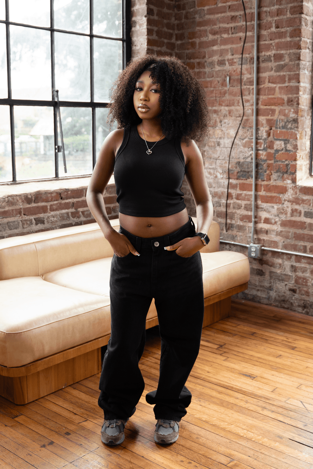 O.S.E Womens 'Black' Tank Top