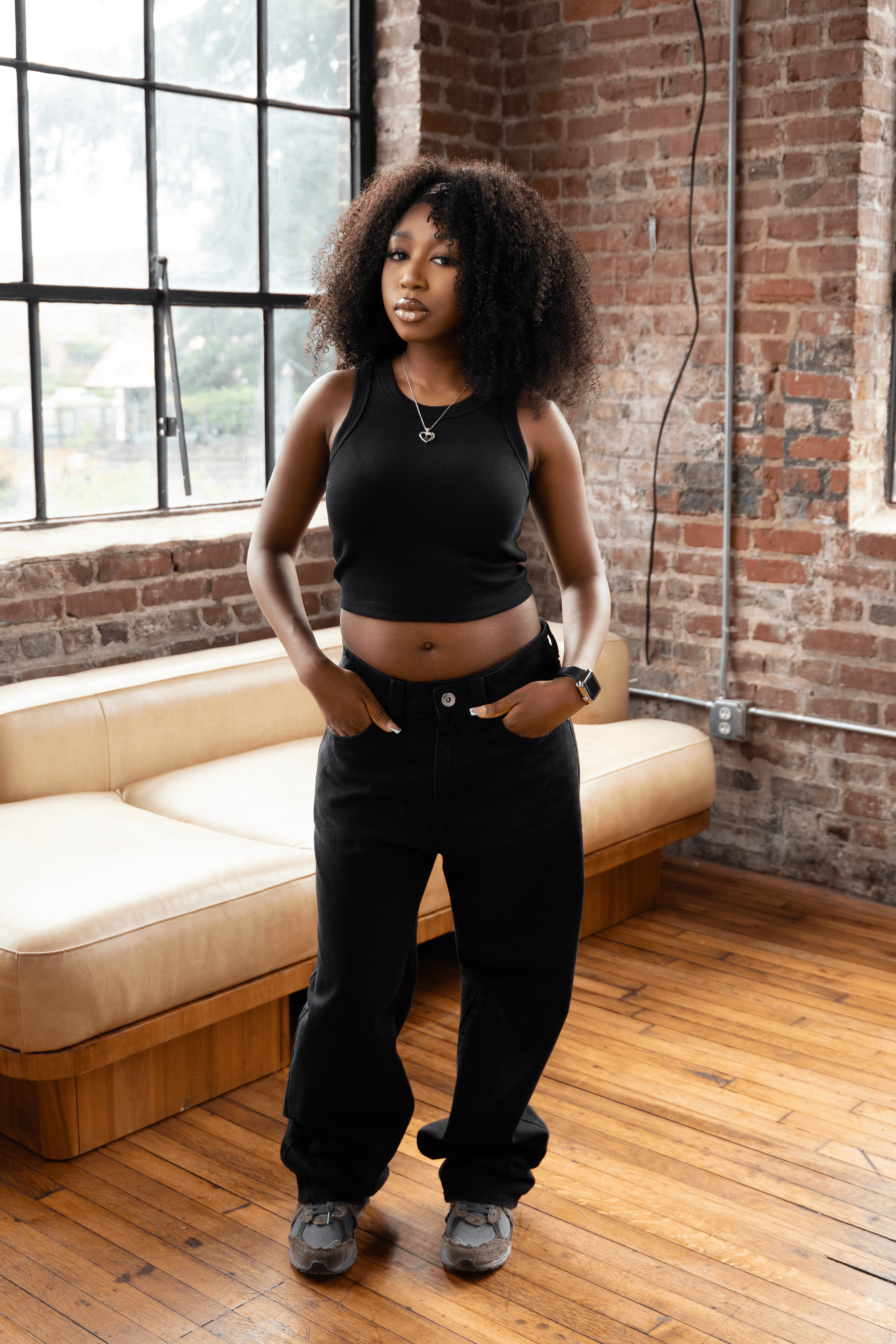 O.S.E Womens 'Black' Tank Top