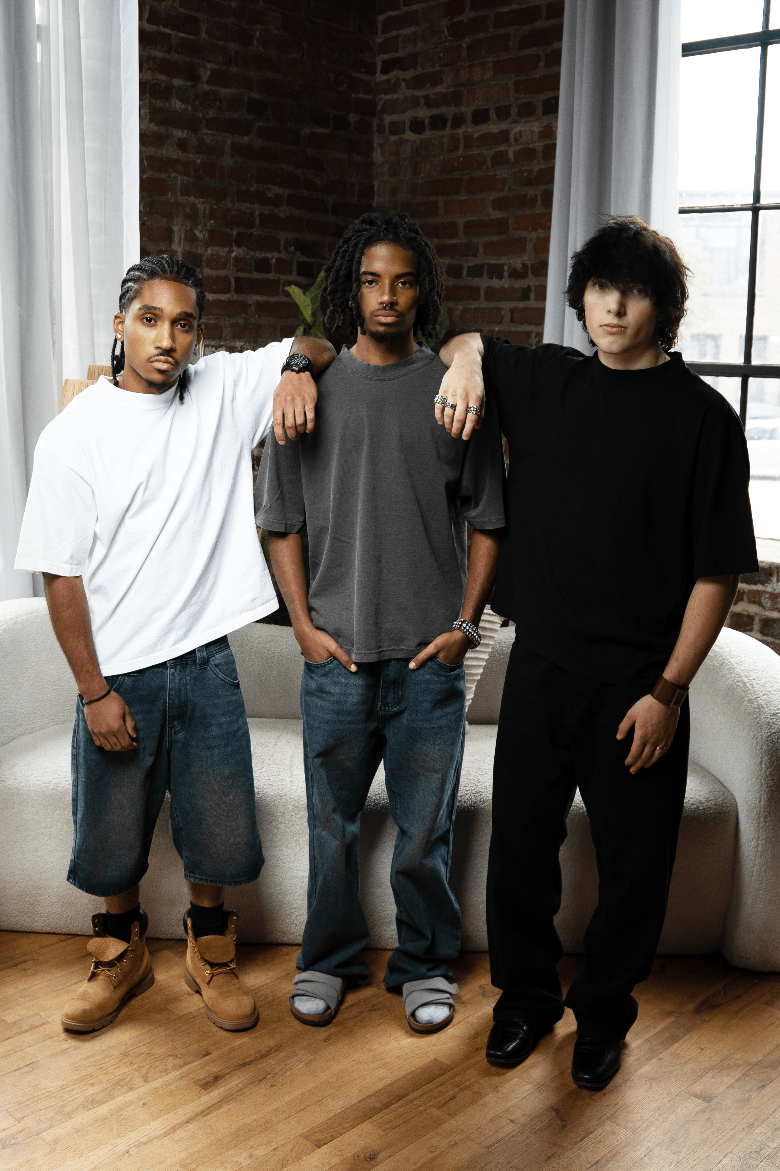 O.S.E 3 Pack Boxy Tees